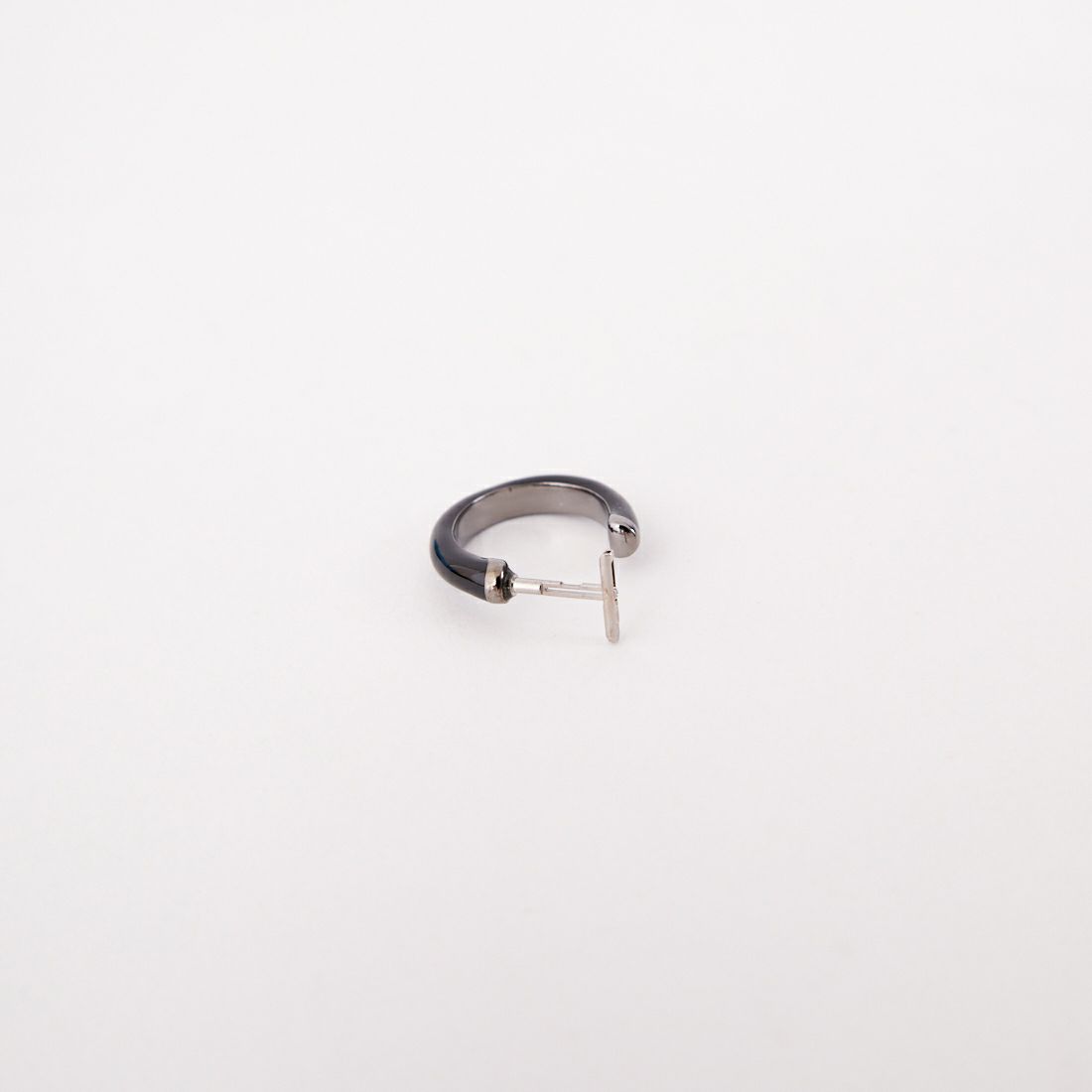 Baqless [バックレス] フープピアス [HP-ECP-BK] BLACK