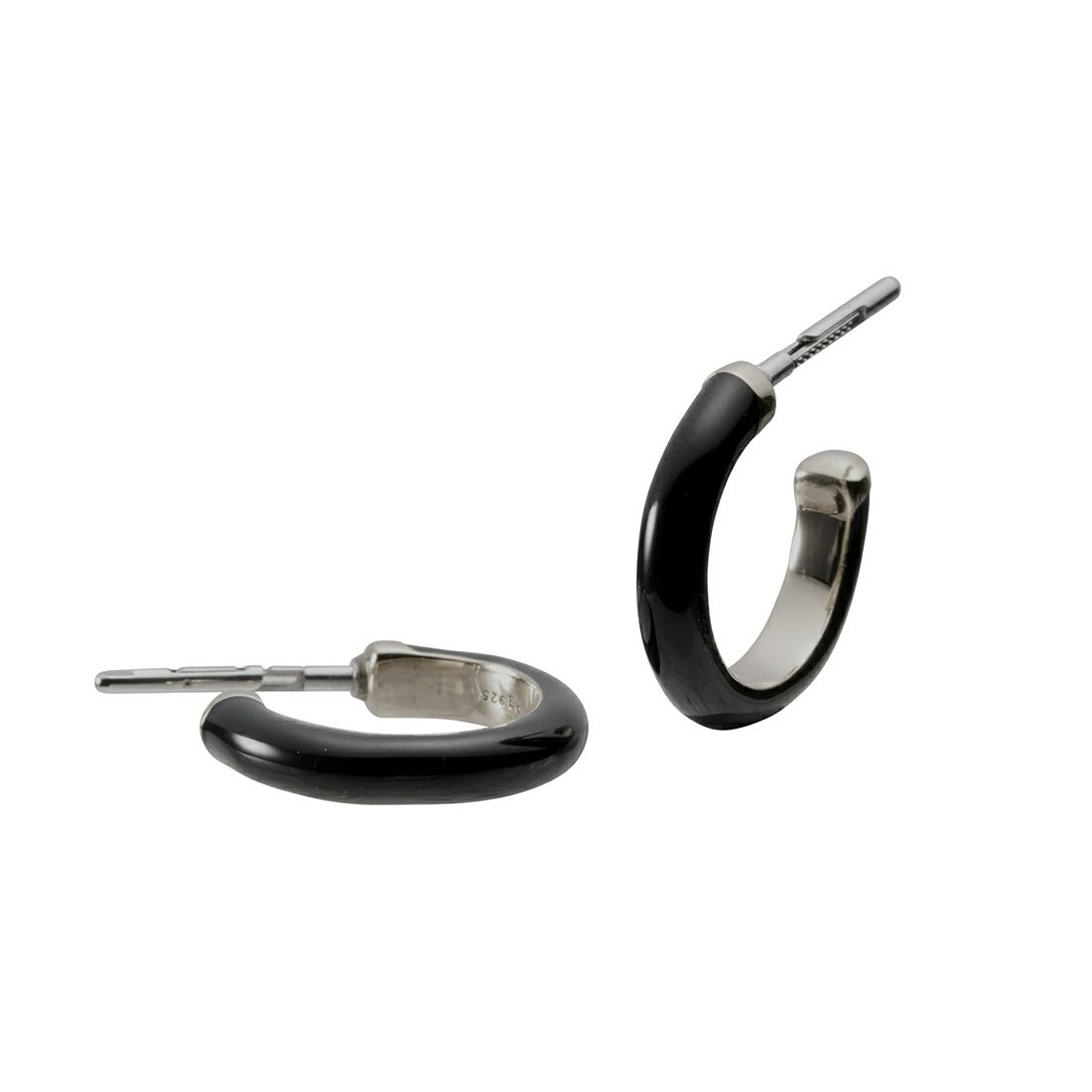 Baqless [バックレス] フープピアス [HP-ECP-BK] BLACK