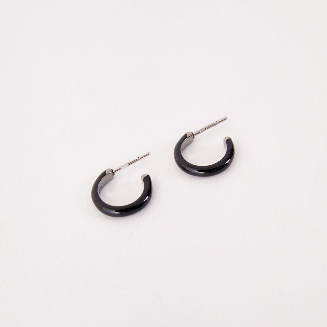 Baqless [バックレス] フープピアス [HP-ECP-BK] BLACK