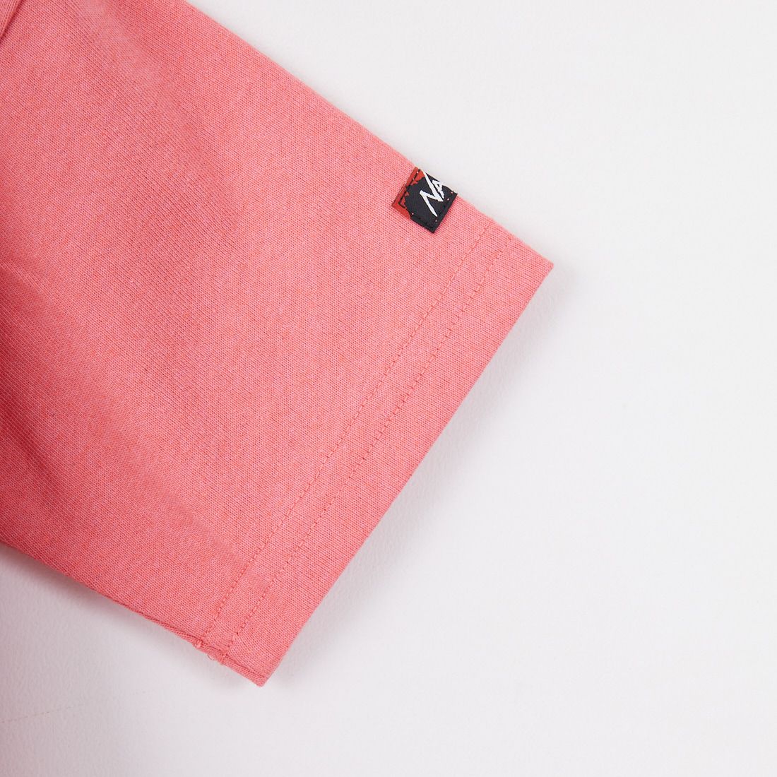 NANGA [ナンガ] エコハイブリッド ミニボックスロゴキッズTシャツ [N2504-6M533A] S.PINK