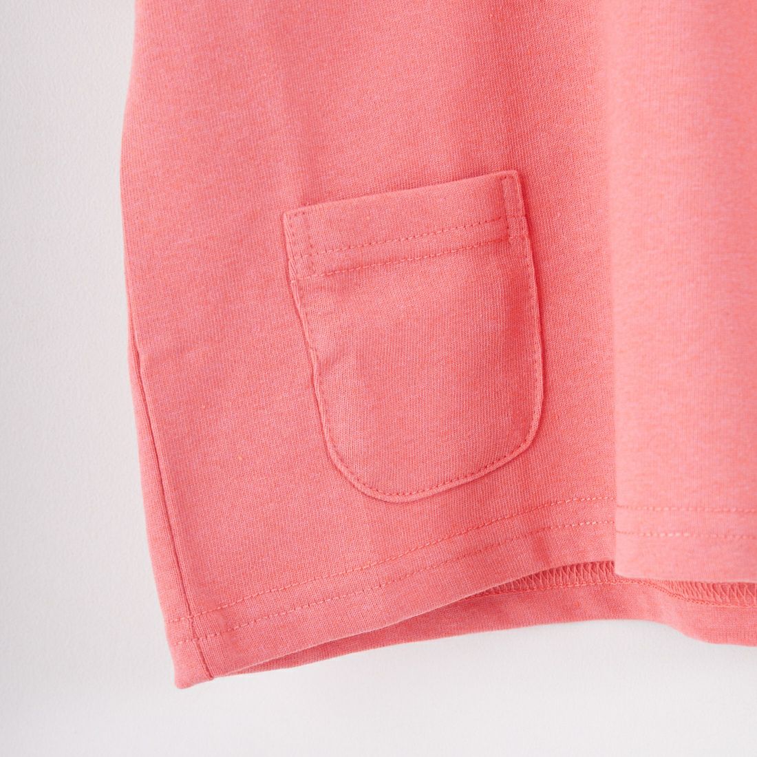 NANGA [ナンガ] エコハイブリッド ミニボックスロゴキッズTシャツ [N2504-6M533A] S.PINK