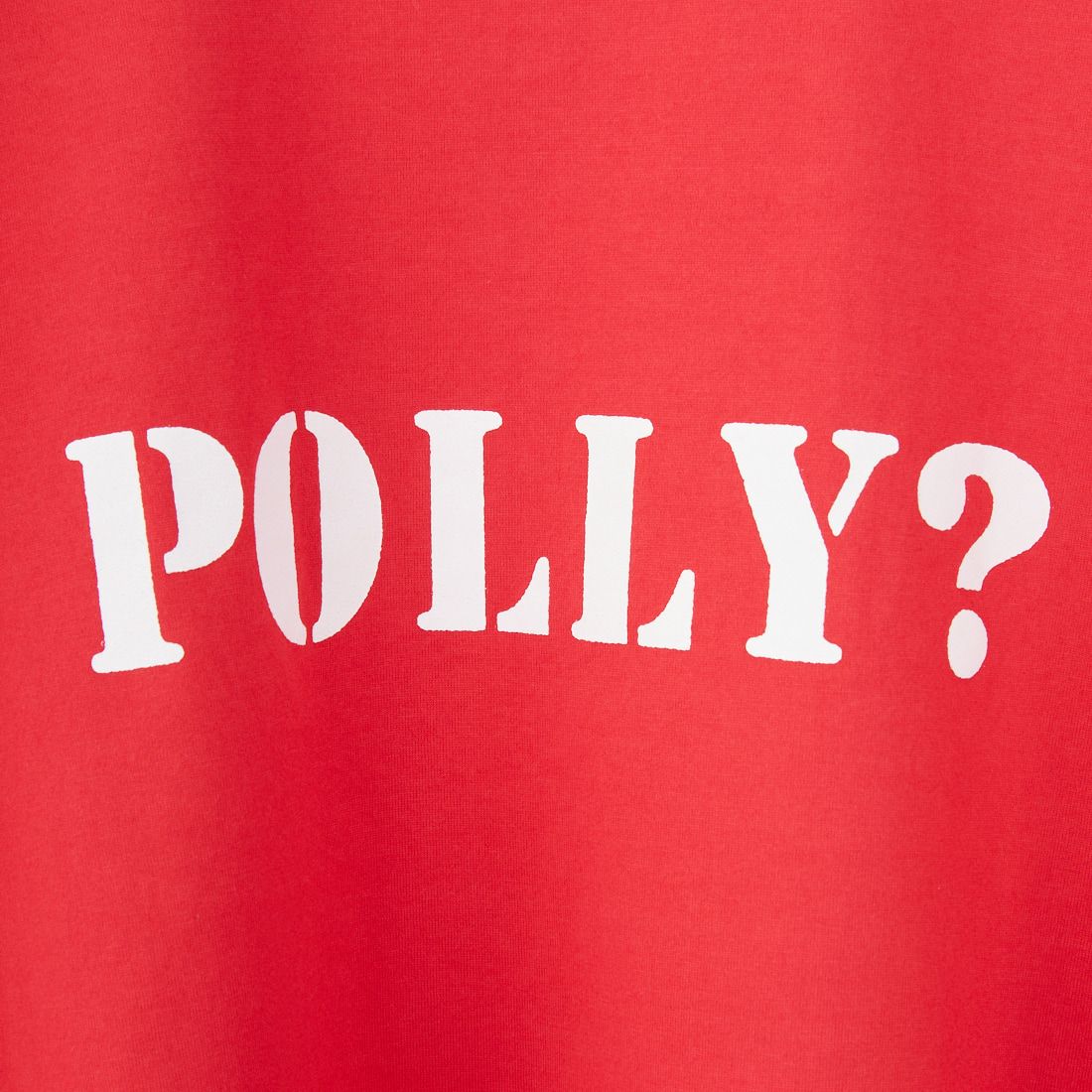 Name. [ネーム] シルケットコットン ビッグTシャツ [NMCU-040] RED