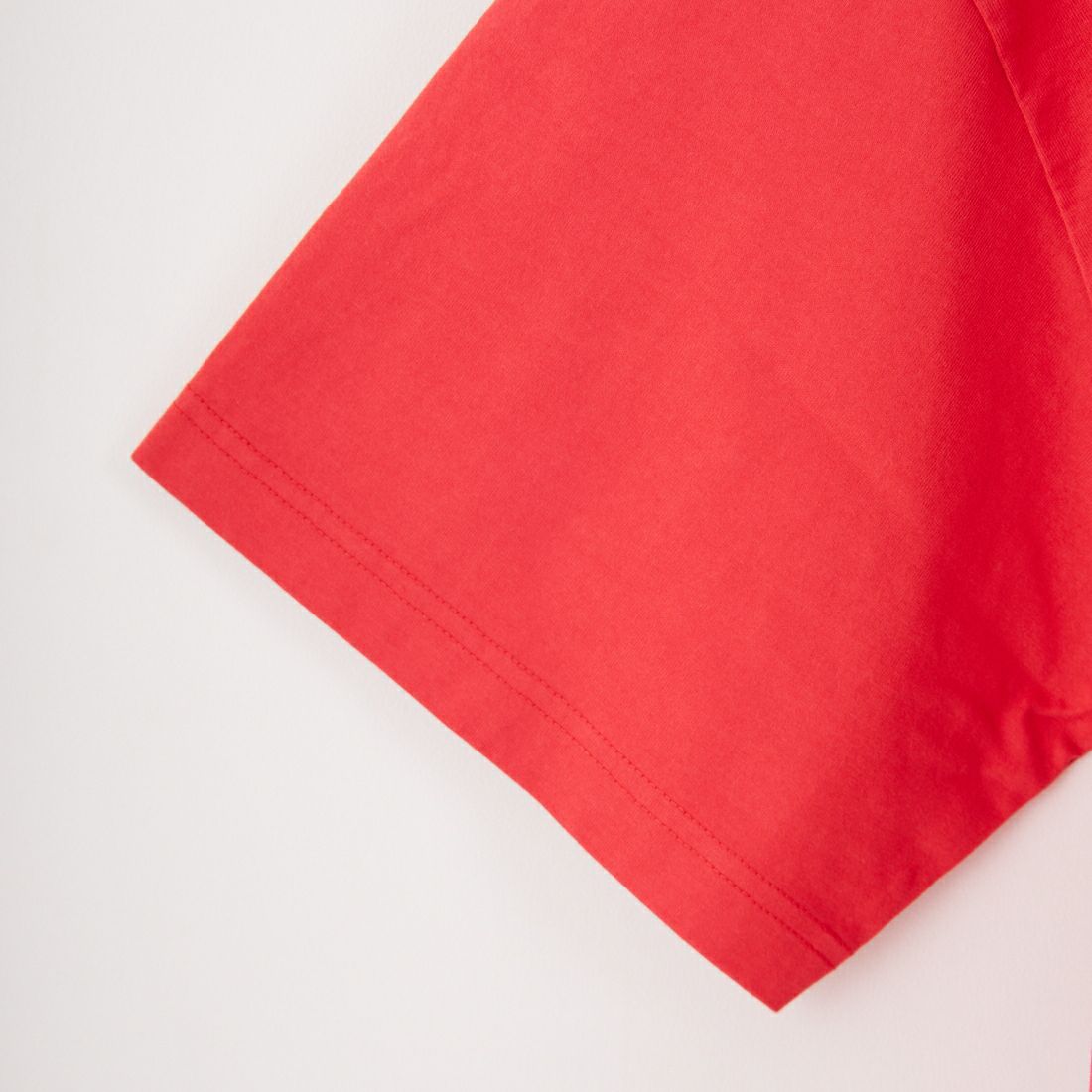 Name. [ネーム] シルケットコットン ビッグTシャツ [NMCU-040] RED