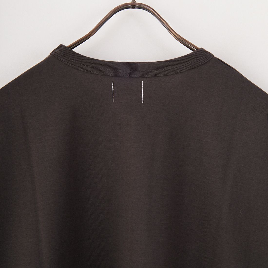 Name. [ネーム] シルケットコットン ビッグTシャツ [NMCU-032] CHARCOAL