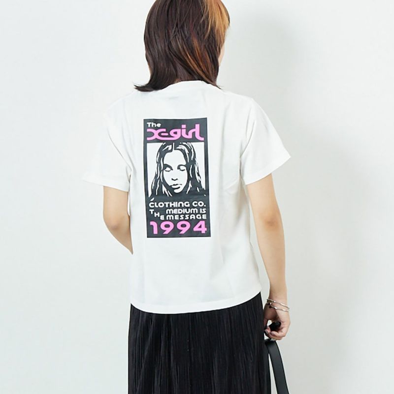 本格派ま！ 新品 L Tシャツ XGIRL エックスガール 送料込 トップス
