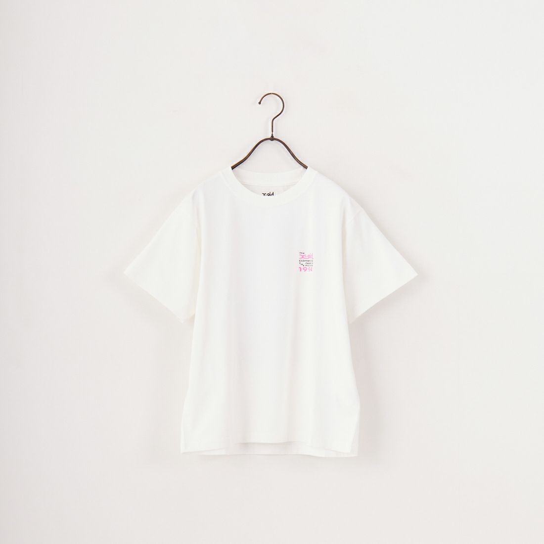 X-girl [エックスガール] ボックス&フェイスロゴTシャツ [105252011020] WHITE