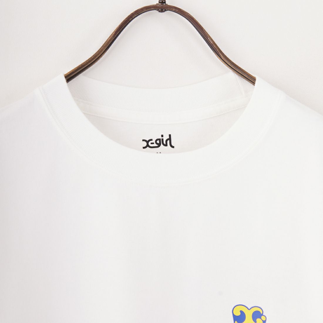 X-girl [エックスガール] ポップロゴショートスリーブTシャツ [105252011038] WHITE
