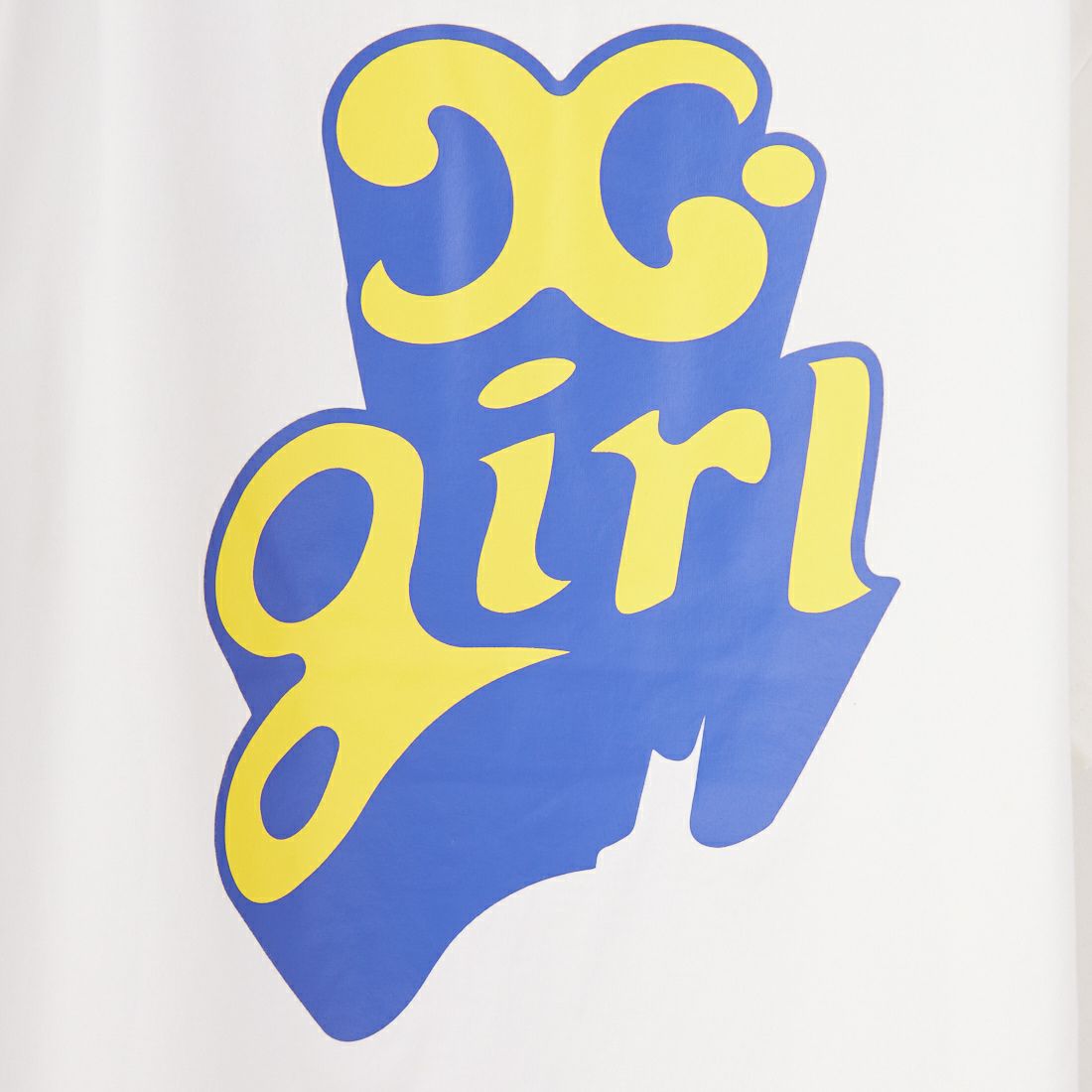 X-girl [エックスガール] ポップロゴショートスリーブTシャツ [105252011038] WHITE