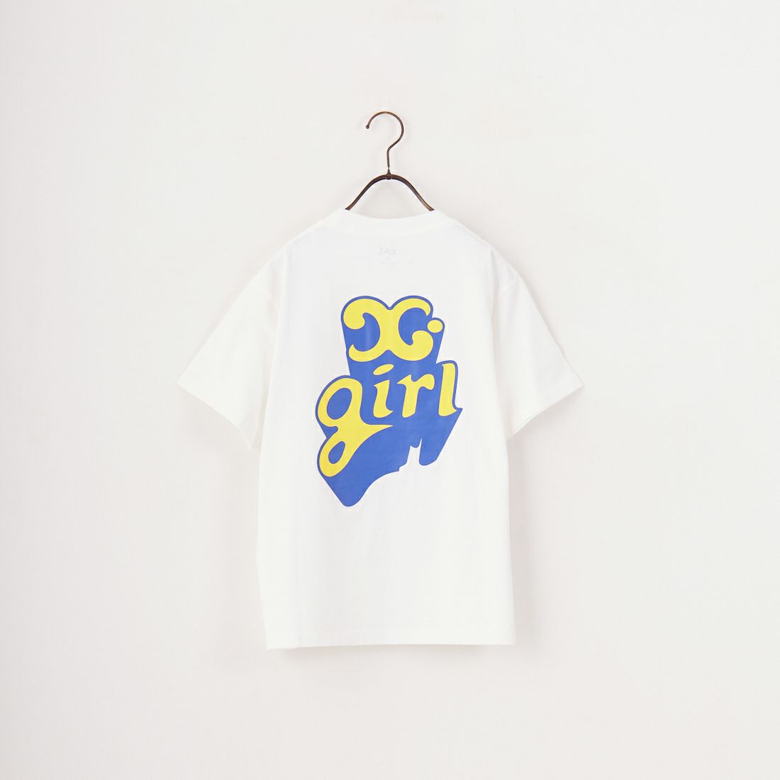 X-girl [エックスガール] ポップロゴショートスリーブTシャツ [105252011038] WHITE