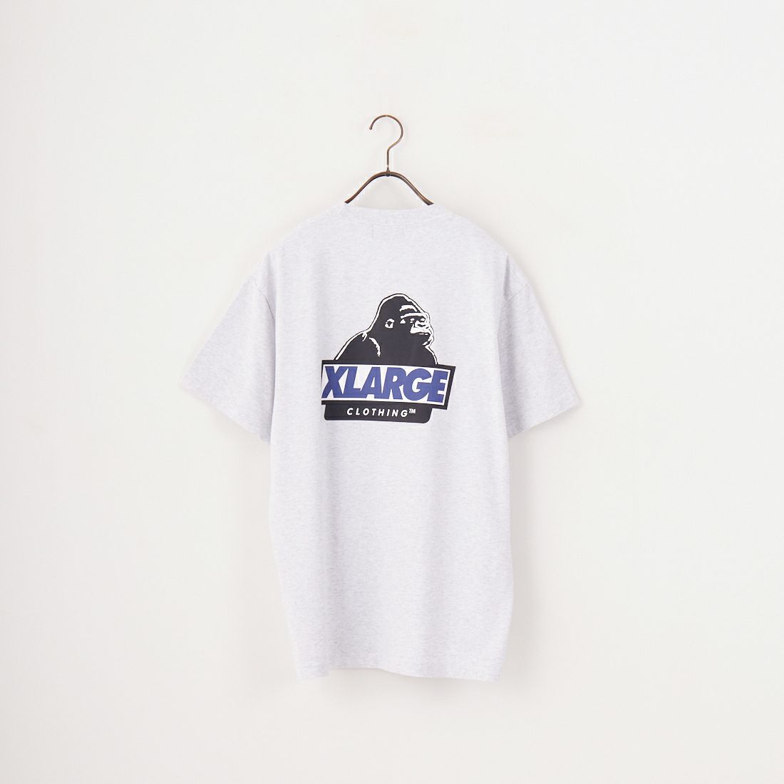 XLARGE [エクストララージ] スランテッドOGロゴTシャツ [101252011010] ASH