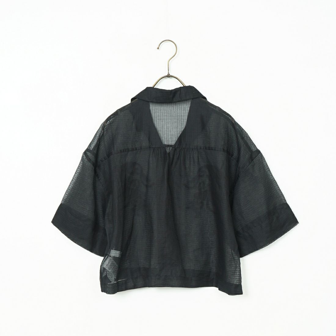 Jeans Factory Clothes [ジーンズファクトリークローズ] ハンド刺繍ショートスリーブシャツ [25315-MN] BLACK