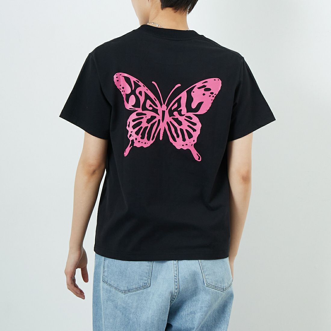 BLACK&&モデル身長：160cm 着用サイズ：M&&