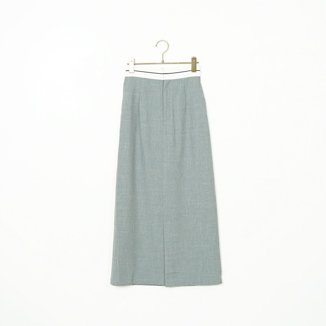 Jeans Factory Clothes [ジーンズファクトリークローズ] シャンブレーエステマーベルトスカート [21255053] 002 ｸﾞﾚｰ