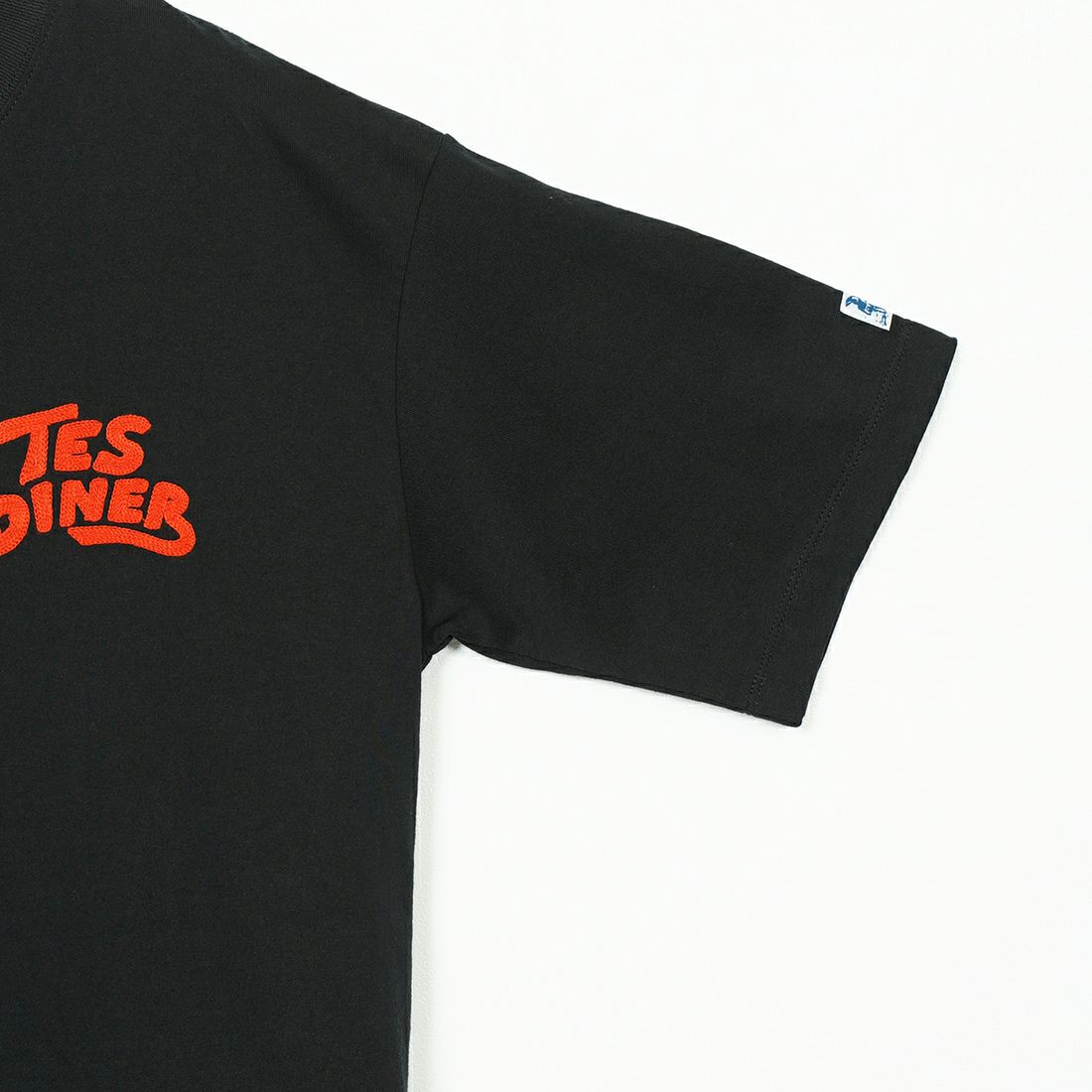 The Endless Summer [エンドレスサマー] TES ダイナー刺繍ビッグTシャツ [C-25574305] 01 BLACK