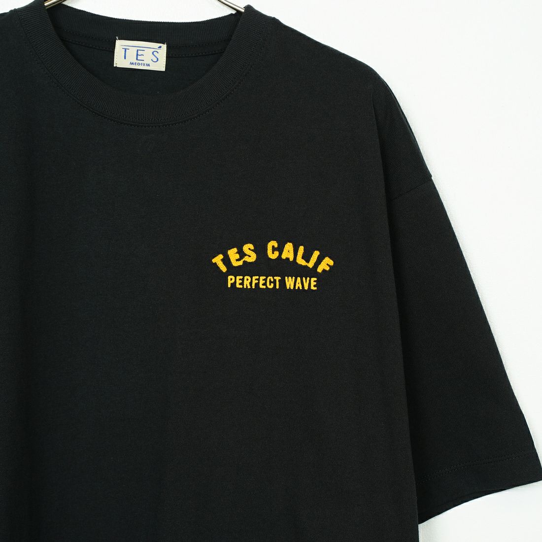 The Endless Summer [エンドレスサマー] TES ヴィンテージカー刺繍ビッグTシャツ [C-25574306] 01 BLACK