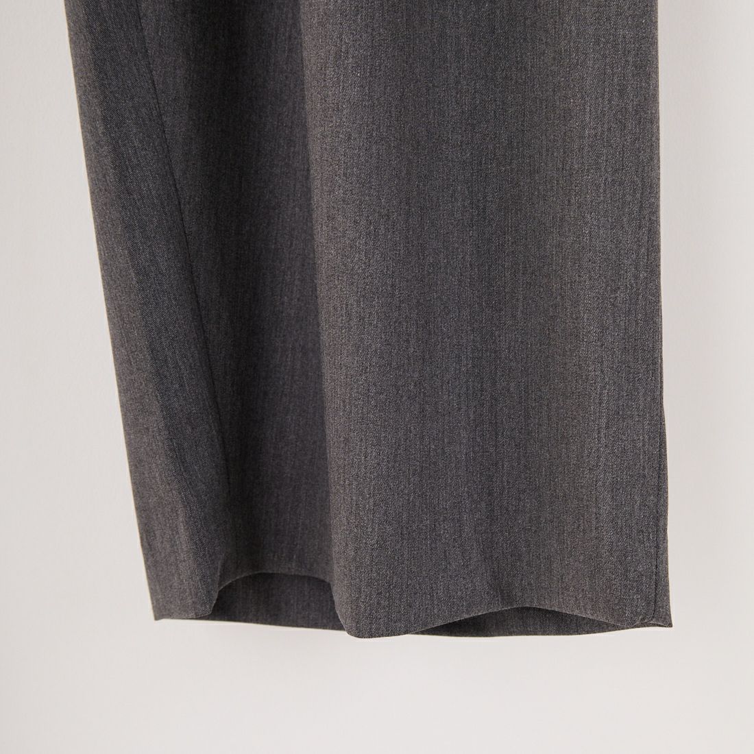 mizuiro ind [ミズイロインド] ハイウエストタックパンツ [2-260071] 91 GRAY