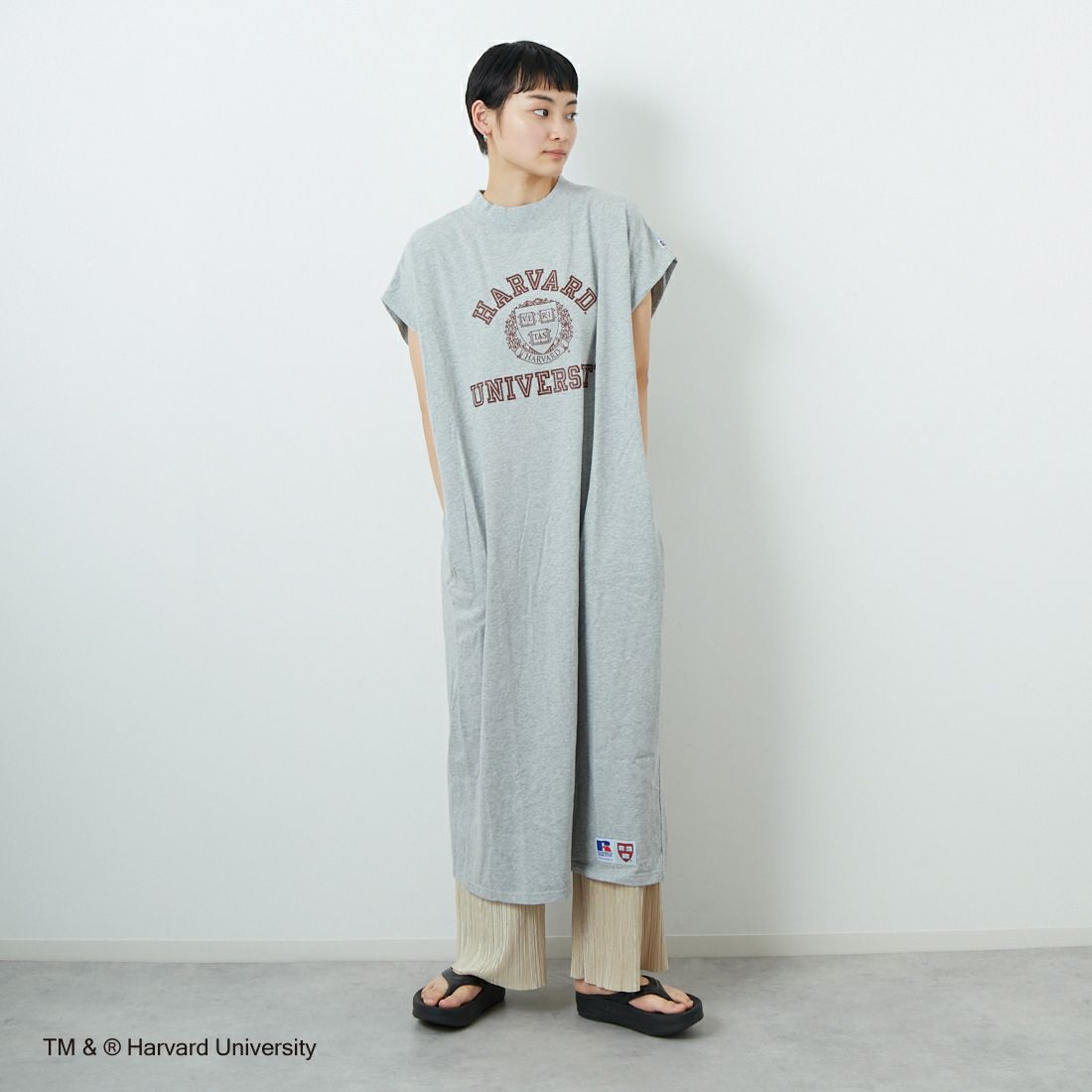 03H H.GRAY&&モデル身長：160cm 着用サイズ：M&&
