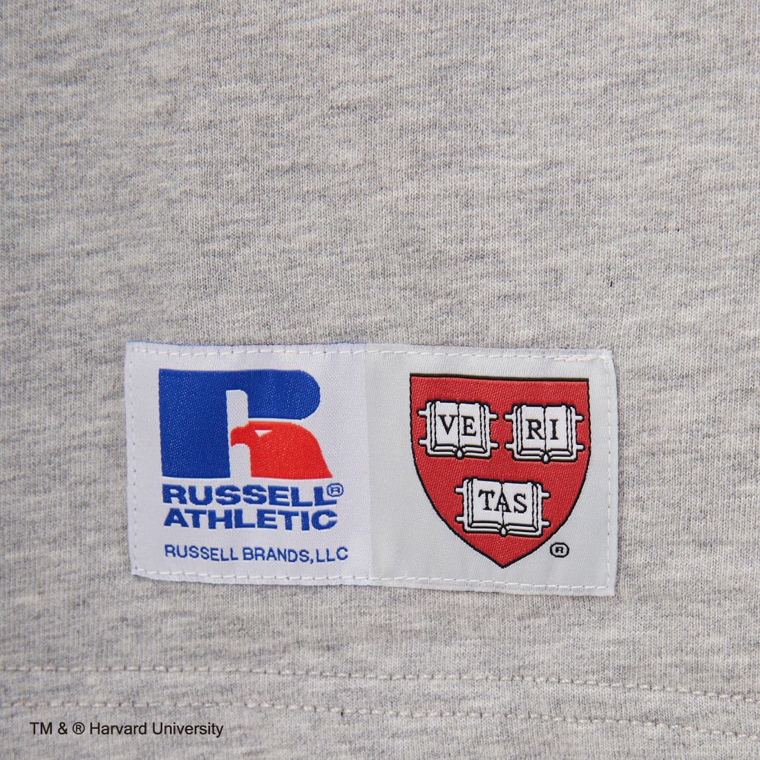 RUSSELL ATHLETIC [ラッセル アスレチック] カレッジロゴノースリーブワンピース [RCW-25032-HD] 03H H.GRAY