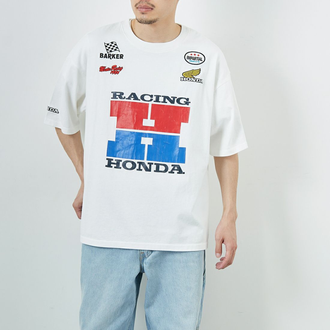 HONDA × JEANSFACTORY [ホンダ × ジーンズファクトリー] レーシングTシャツ [JFC-252-054]