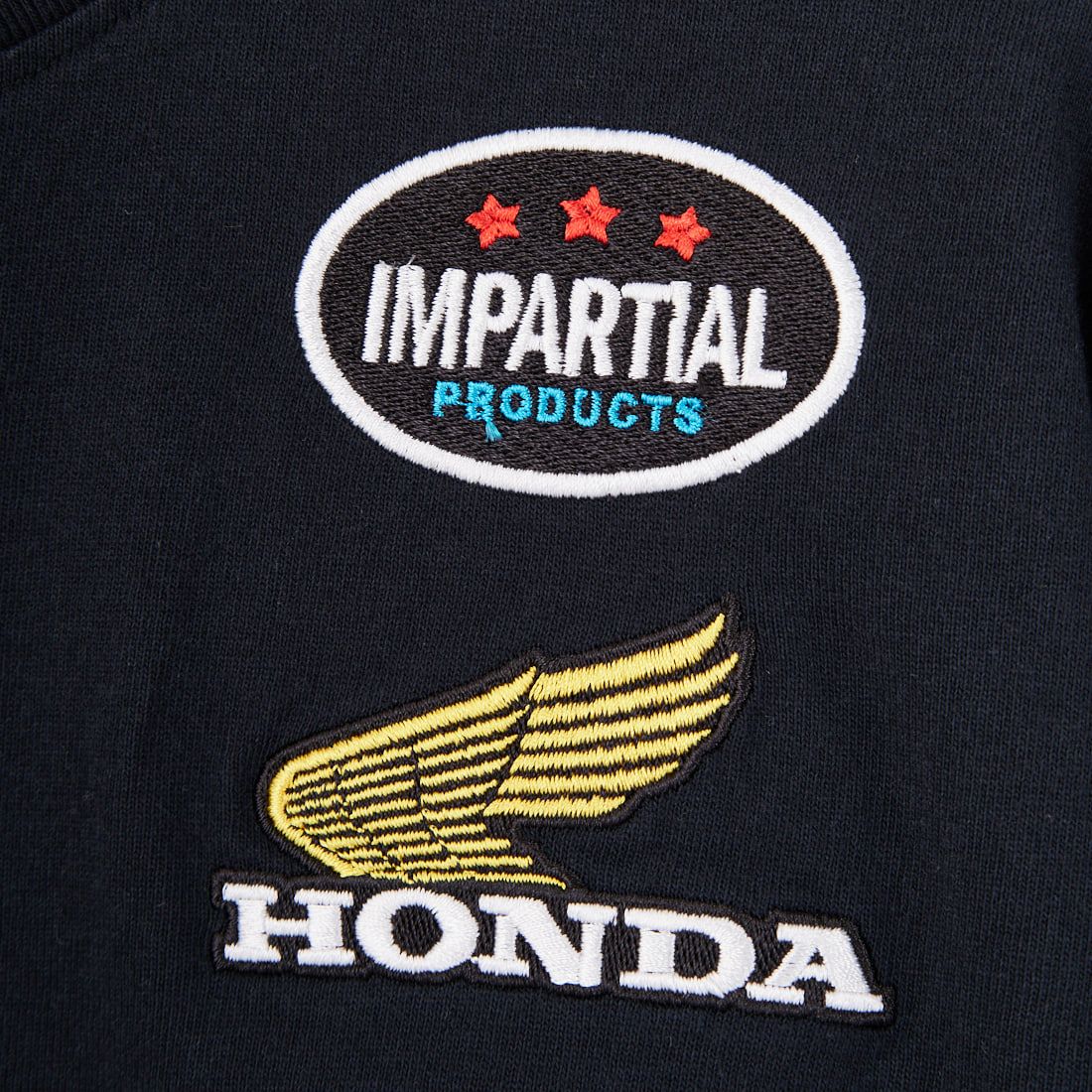 HONDA × JEANSFACTORY [ホンダ × ジーンズファクトリー] レーシングTシャツ [JFC-252-054] BLACK