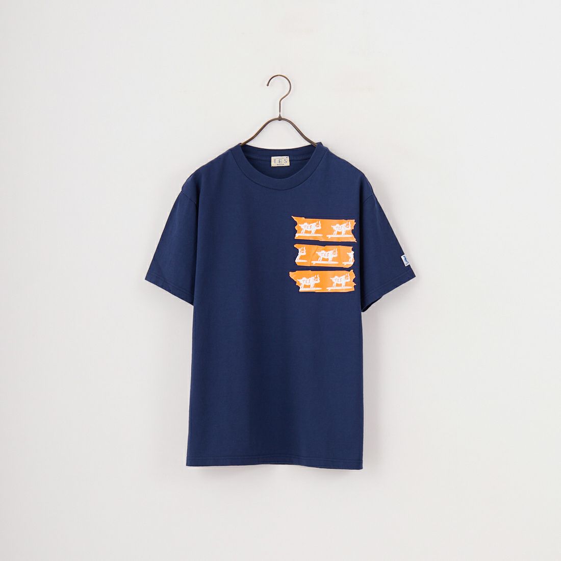 The Endless Summer [エンドレスサマー] TES BUHIテーププリントTシャツ [FT-25574311] 60 NAVY