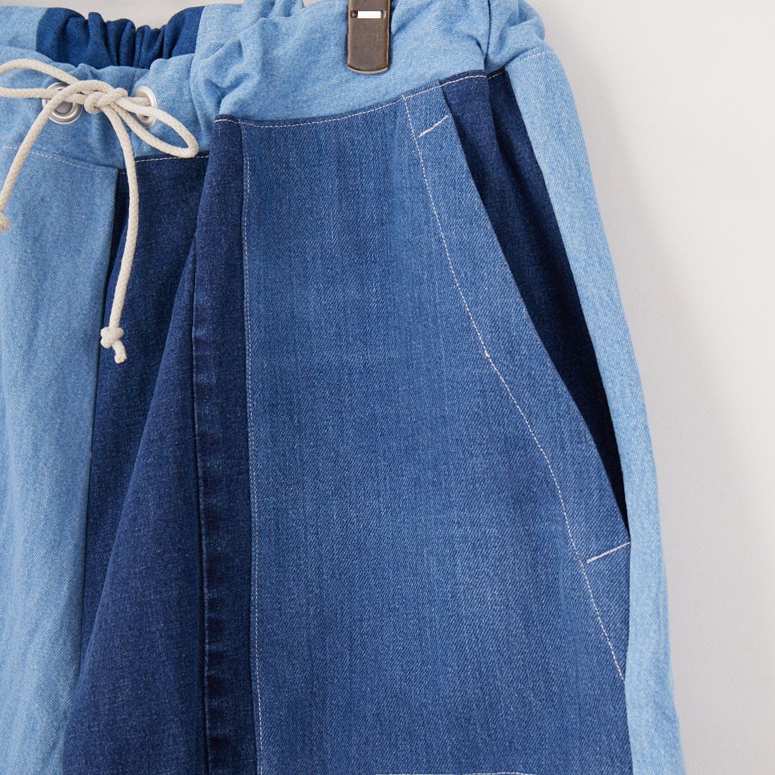 ODDMENT [オッドメント] ライトデニムショーツ [LIGHT-DENIM-SHORTS] ONE