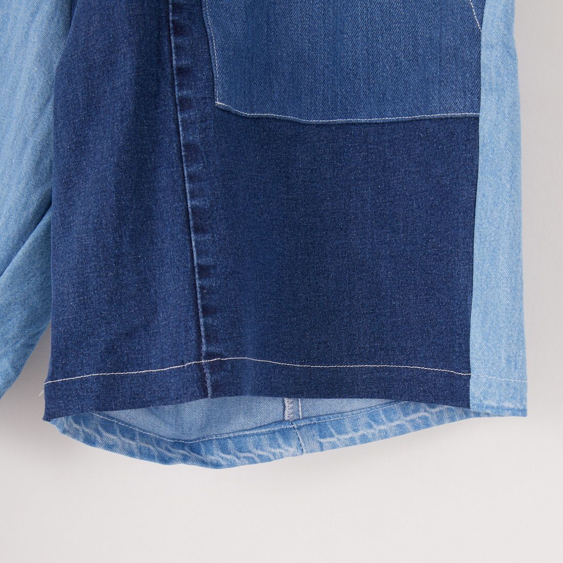 ODDMENT [オッドメント] ライトデニムショーツ [LIGHT-DENIM-SHORTS] ONE