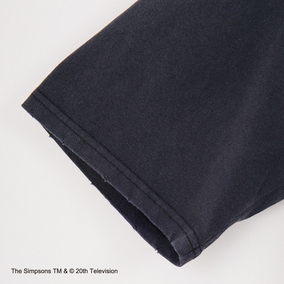 Jeans Factory Clothes [ジーンズファクトリークローズ] The Simpsons / ダメージキャラクターTシャツ [JFC-252-051] BLACK