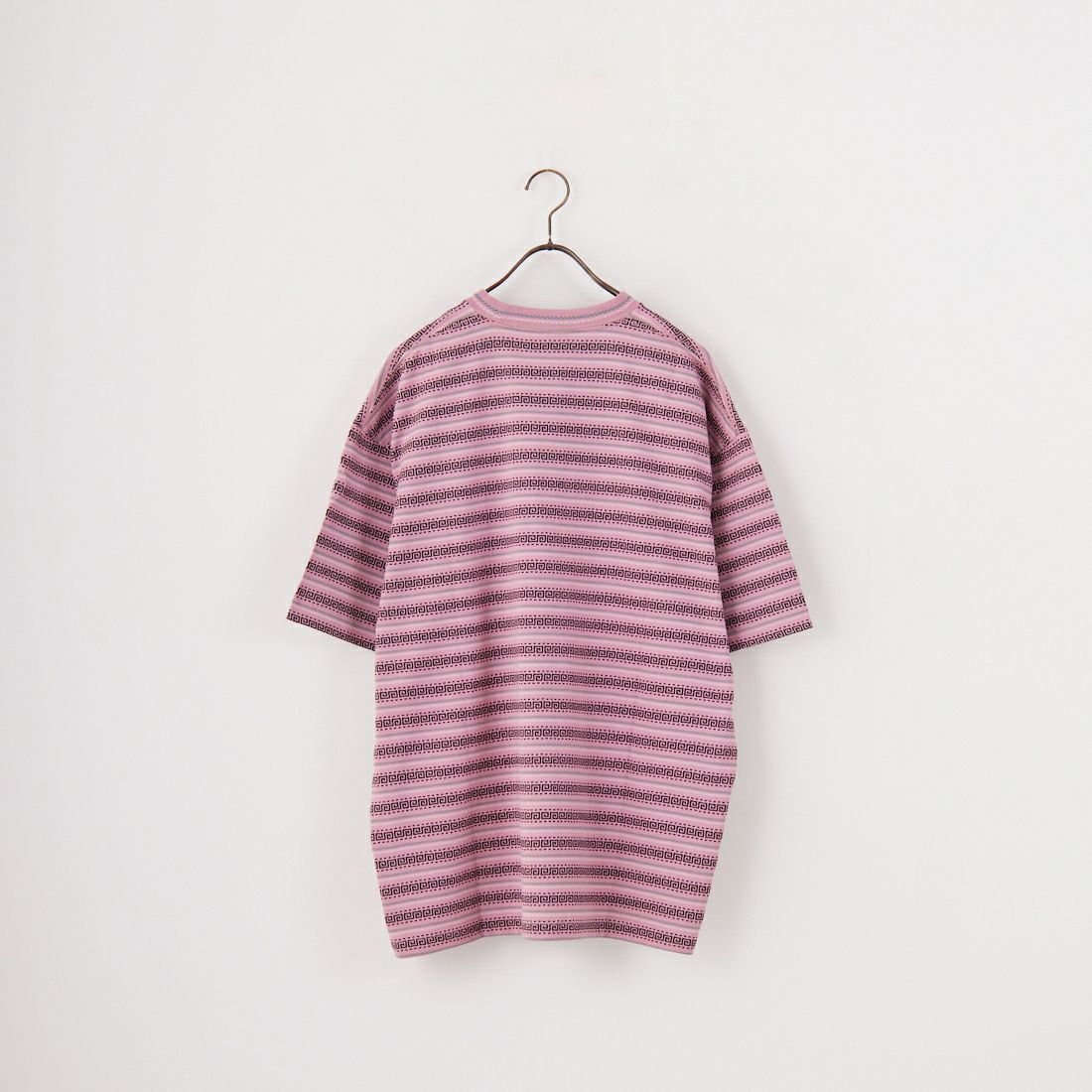 SEDAN ALL-PURPOSE [セダン オールパーパス] ジャカードボーダーTシャツ [SD25S-CT08] PINK