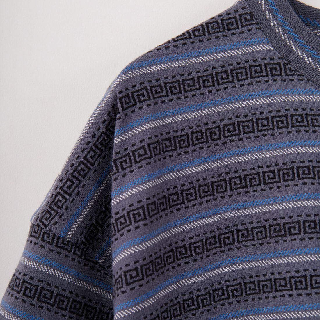 SEDAN ALL-PURPOSE [セダン オールパーパス] ジャカードボーダーTシャツ [SD25S-CT08] CHARCOAL