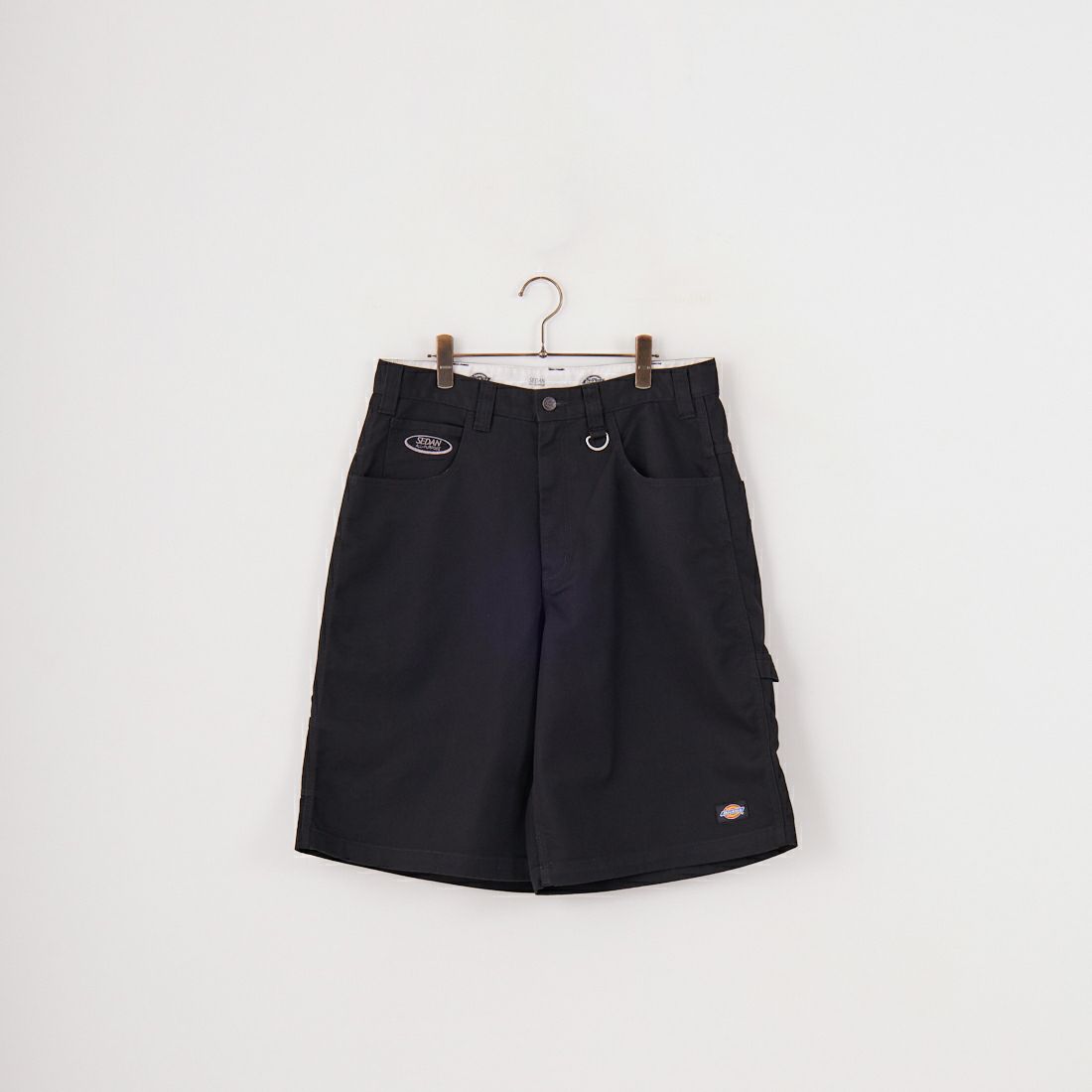 SEDAN ALL-PURPOSE [セダン オールパーパス] Dickies カーペンターワイドショーツ [SD25S-PT09] BLACK