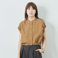 036 ﾌﾞﾗｳﾝ&&モデル身長：167cm 着用サイズ：F&&