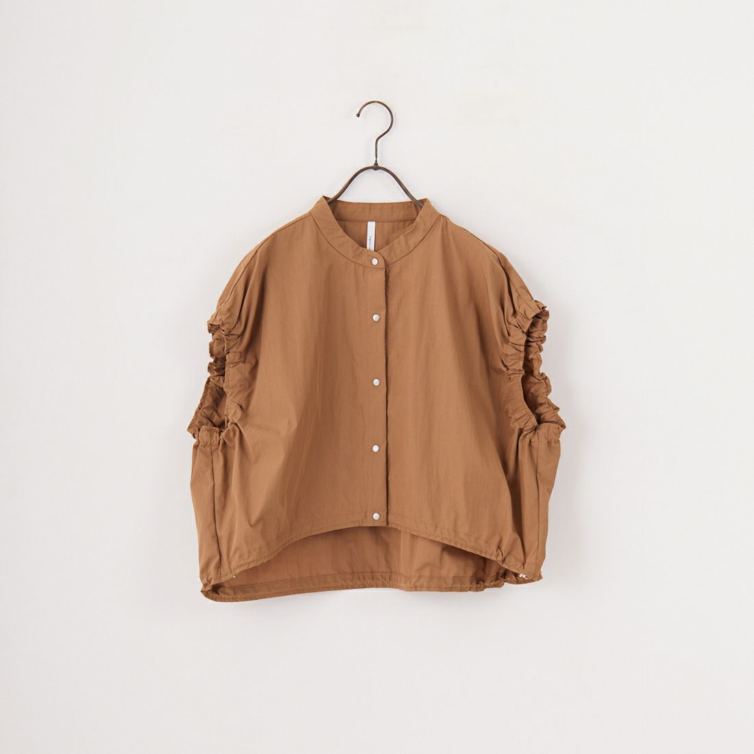 DIGNITE COLLIER [ディニテコリエ] ショートスナップブラウス [80255250] 036 ﾌﾞﾗｳﾝ