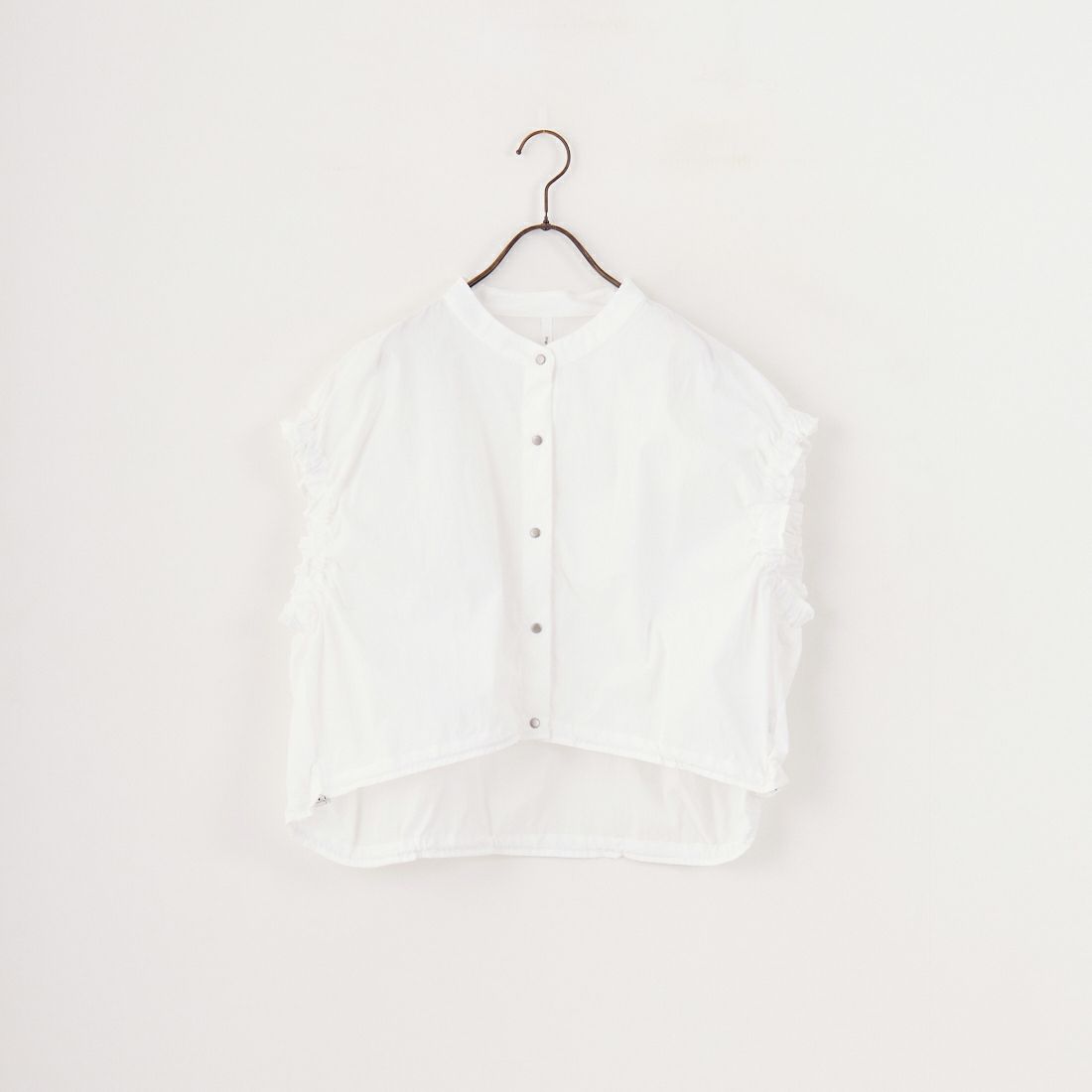 DIGNITE COLLIER [ディニテコリエ] ショートスナップブラウス [80255250] 031 ｵﾌﾎﾜｲﾄ