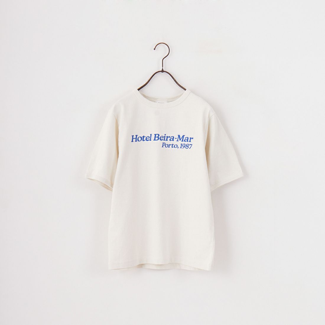 THE SHINZONE [ザ シンゾーン] HOTEL Beira-Mar Tシャツ [25MMSCU05] 02 ECRU