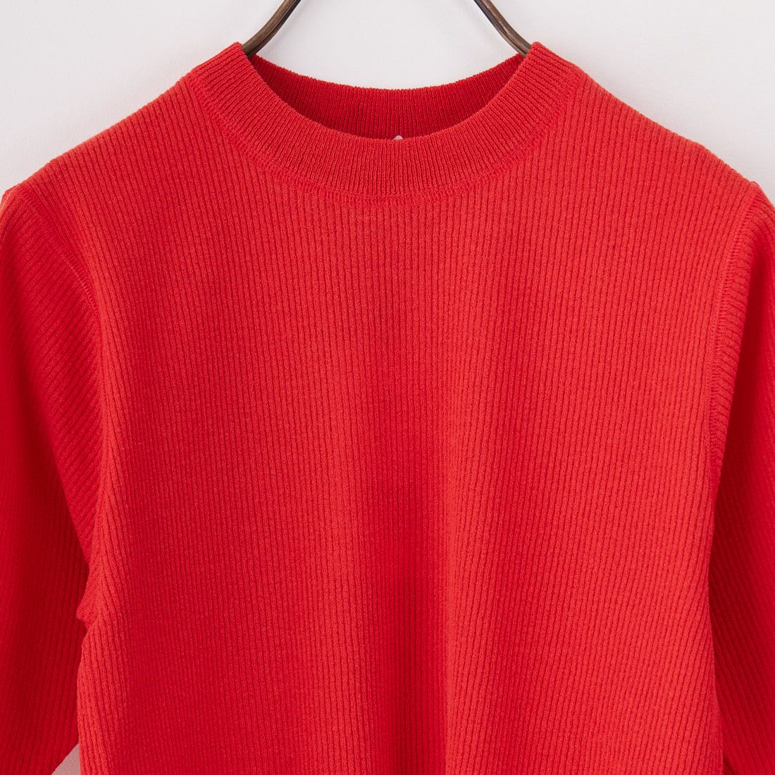 THE SHINZONE [ザ シンゾーン] ミッドサマーニットTシャツ [25MMSNI06] 24 RED