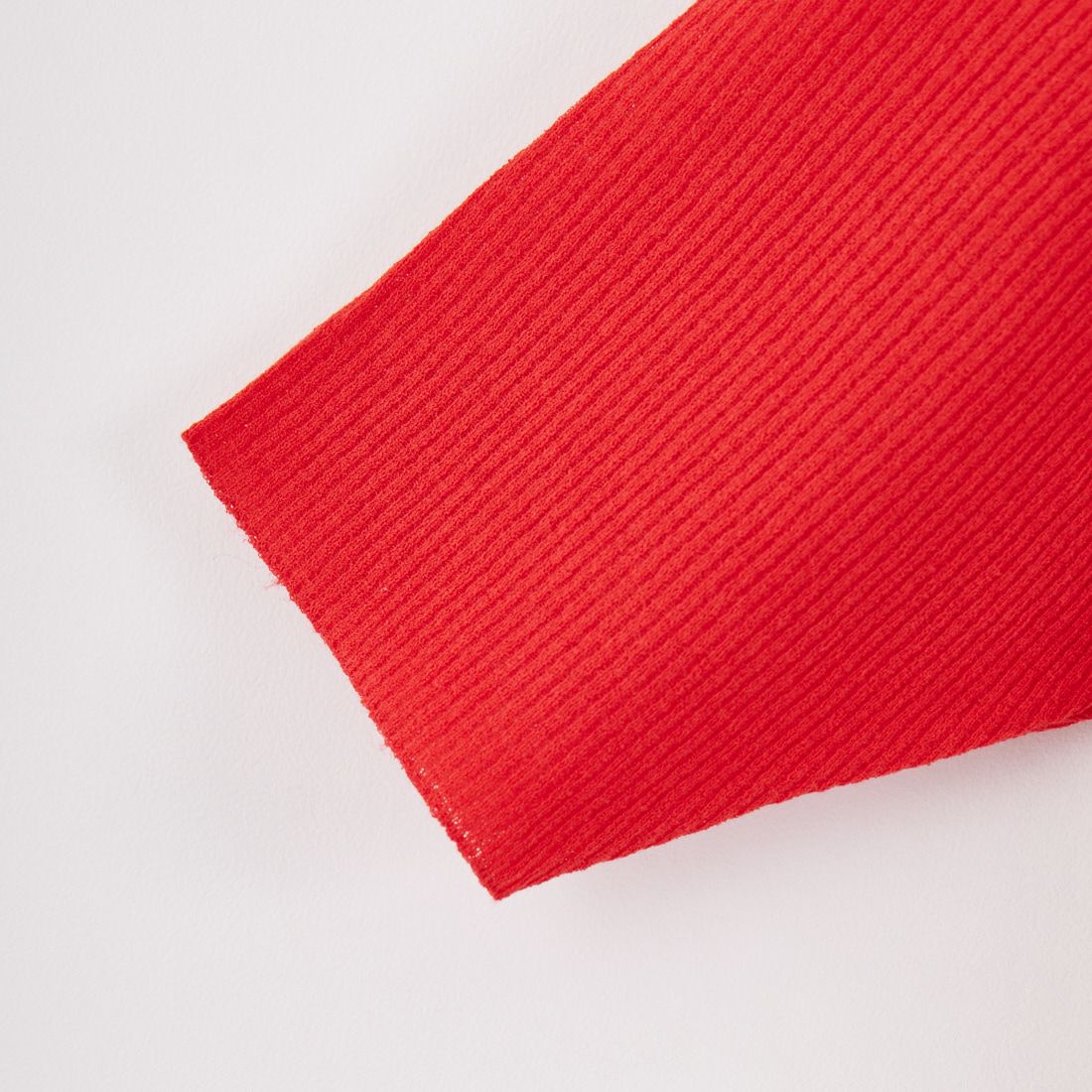 THE SHINZONE [ザ シンゾーン] ミッドサマーニットTシャツ [25MMSNI06] 24 RED