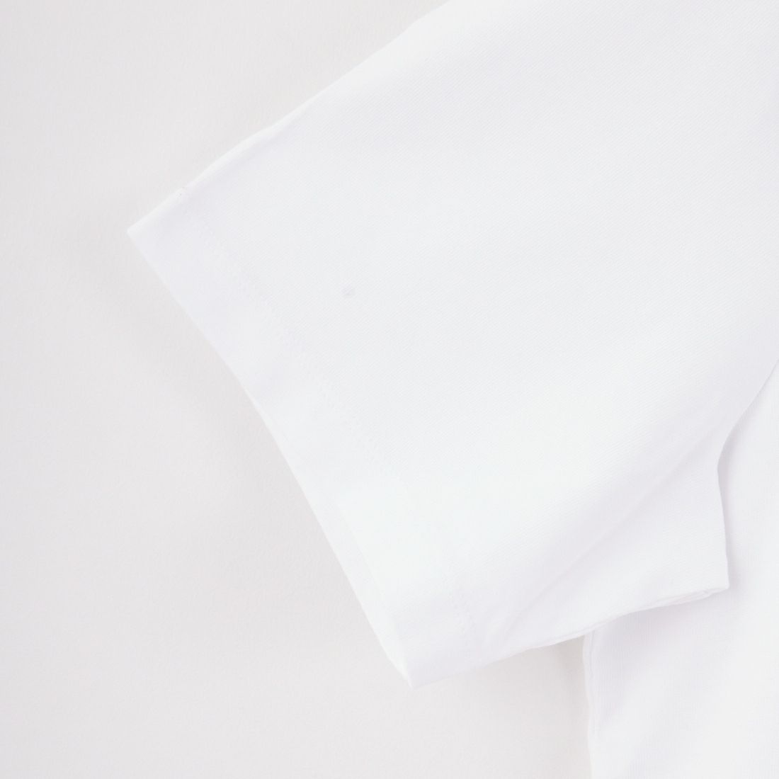 MAISON KITSUNE [メゾン キツネ] バブルロゴ ドローストリングコンフォートTシャツ [OW00120KJ0119] P100 WHITE