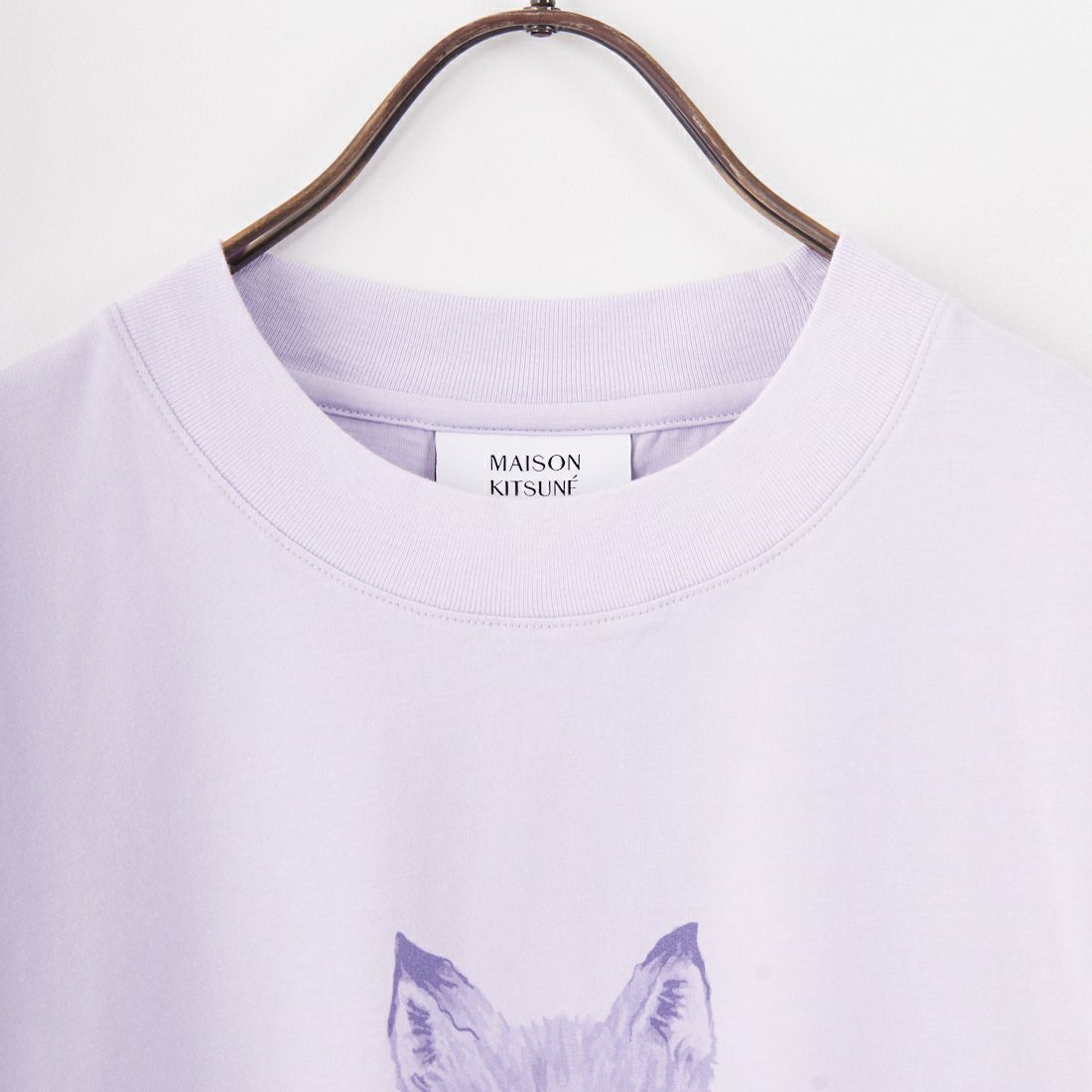 MAISON KITSUNE [メゾン キツネ] ヨガフォックス ボクシーTシャツ [OW00123KJ0008] 0173 SOFT