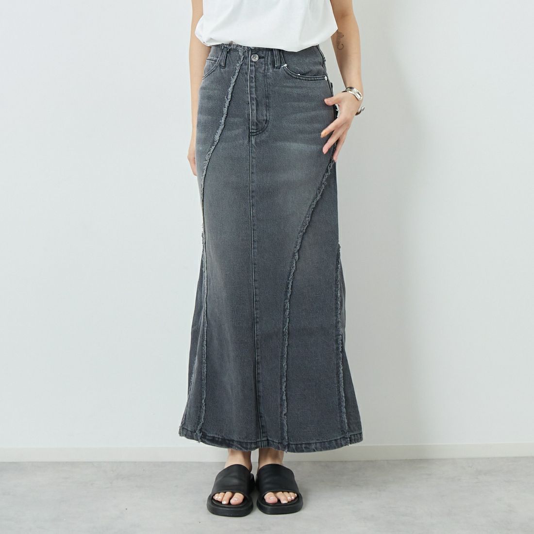 BLK&&モデル身長：167cm 着用サイズ：36&&