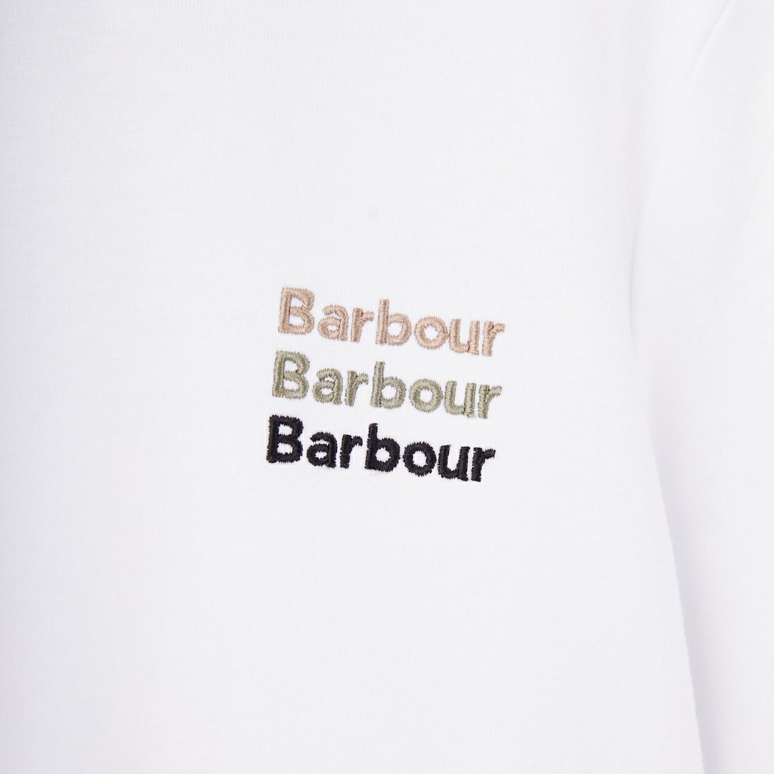Barbour [バブアー] PENSHAW ワンポイントロゴTシャツ [LTS0676] WHITE