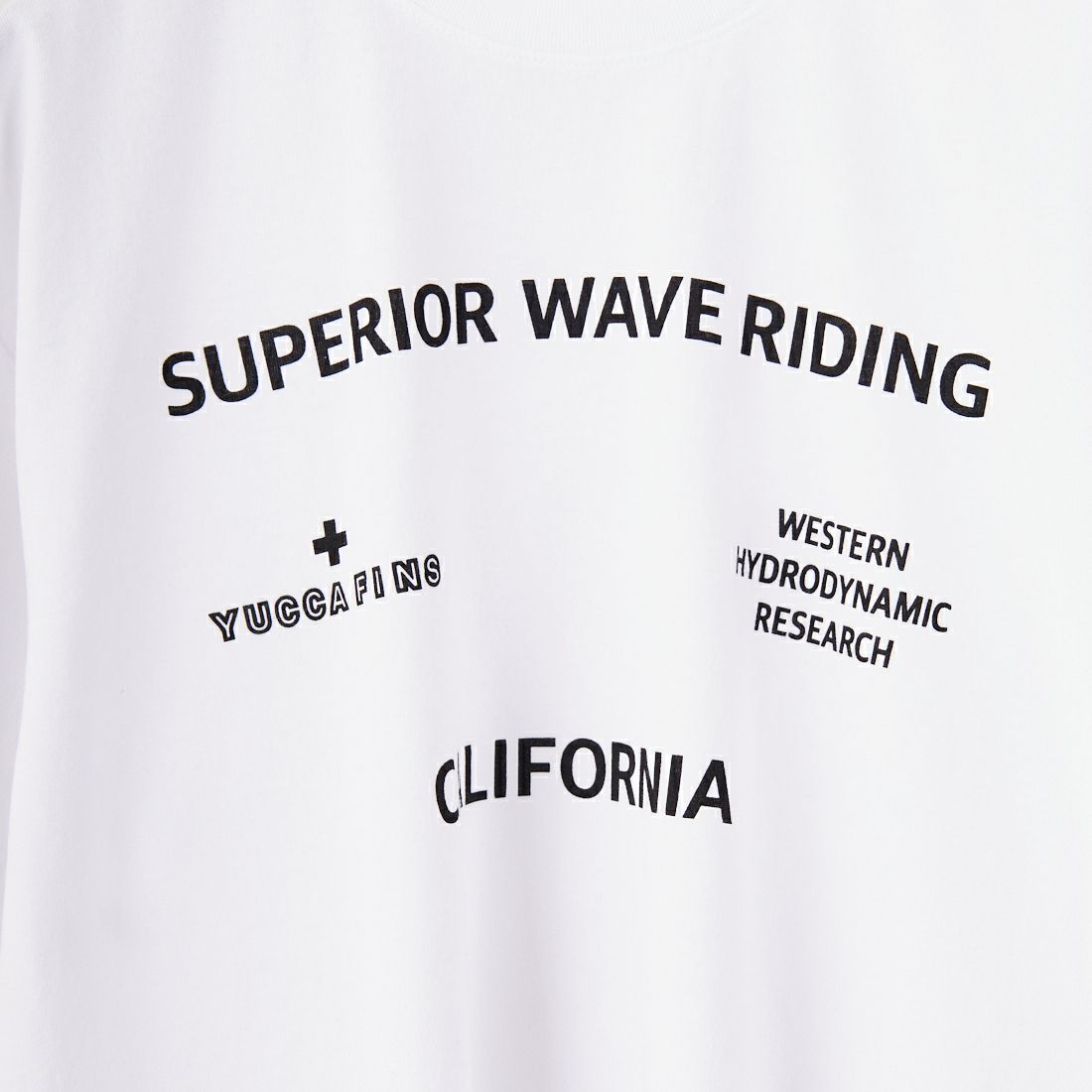 WHR [ダブルエイチアール] YUCCA ショートスリーブTシャツ [MWHR25S8075-M] 10 WHITE