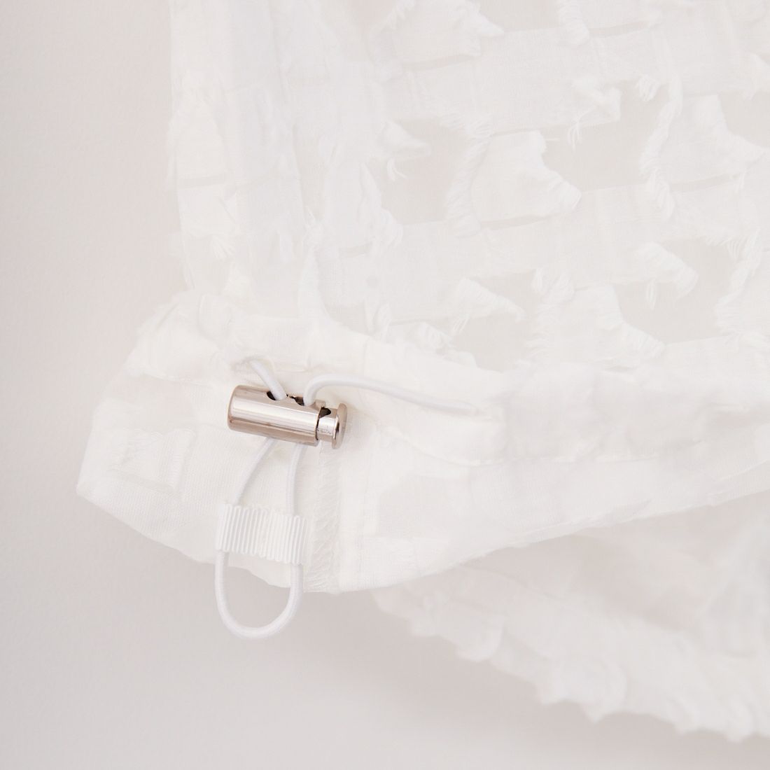 STELLA CIFFON [ステラシフォン] カットソー×カットジャガードコンビトップス [ST2-25504] 02 WHITE