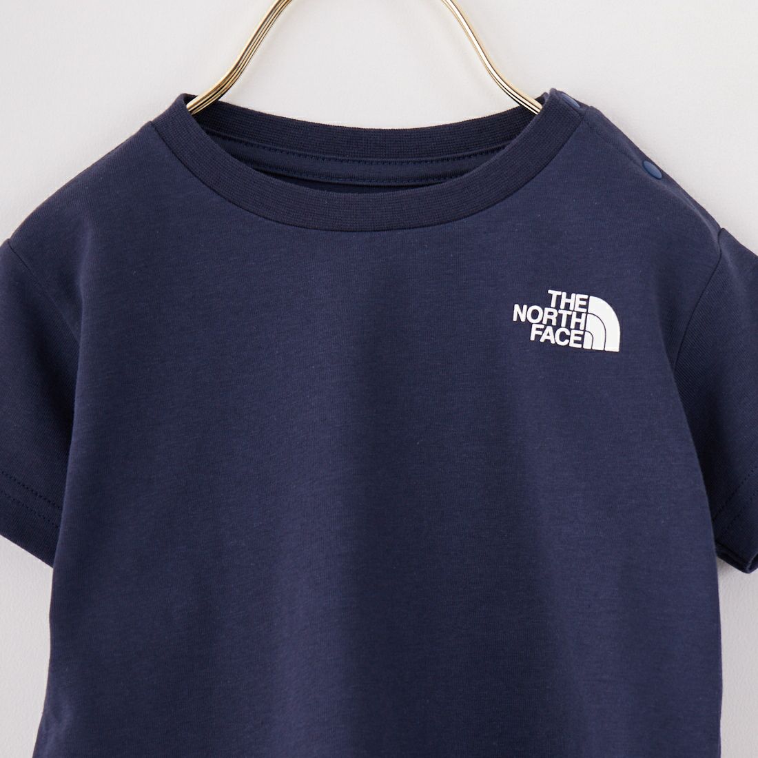 THE NORTH FACE [ザ ノースフェイス] ベビー ショートスリーブバンダナスクエアロゴTシャツ [NTB32546] UN