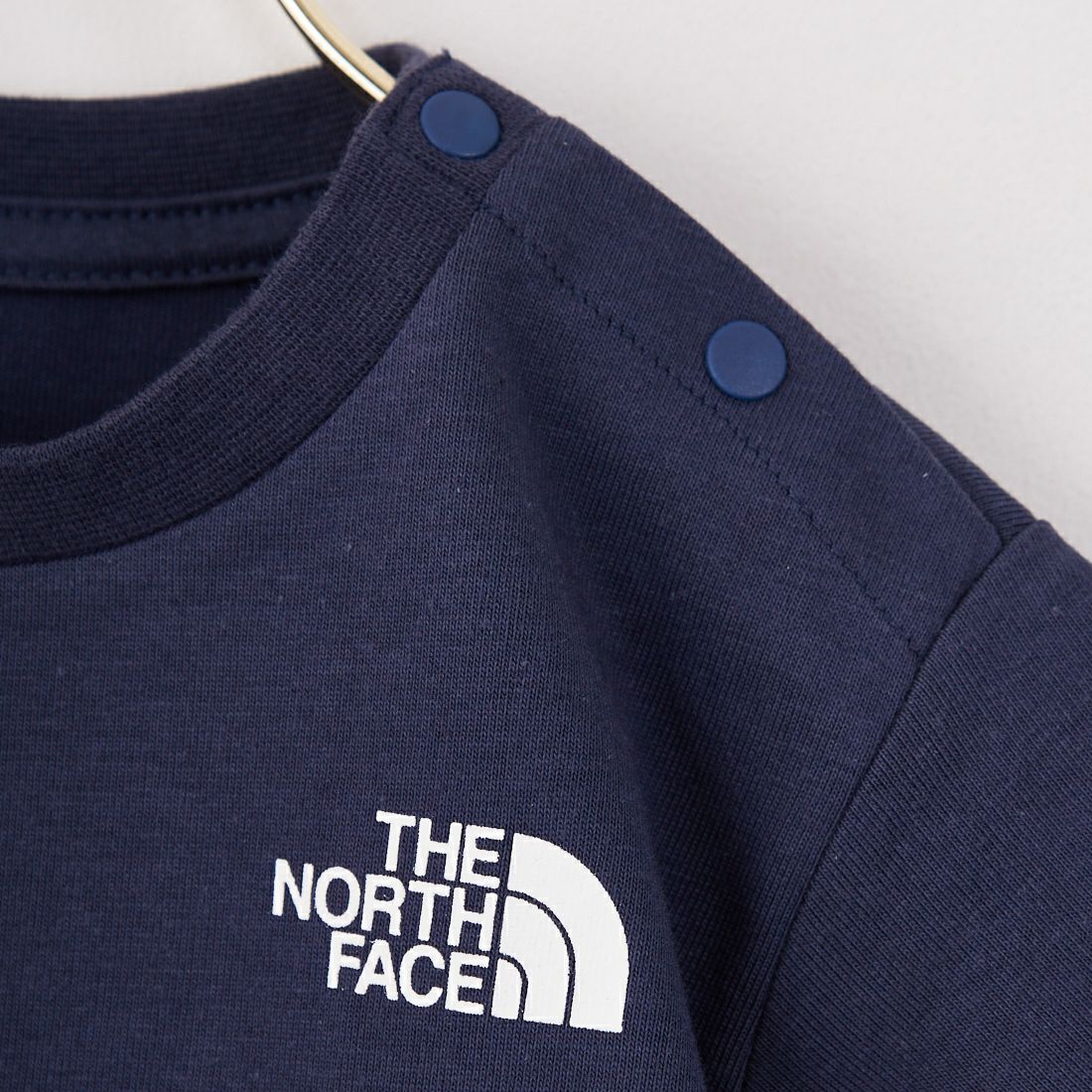 THE NORTH FACE [ザ ノースフェイス] ベビー ショートスリーブバンダナスクエアロゴTシャツ [NTB32546] UN
