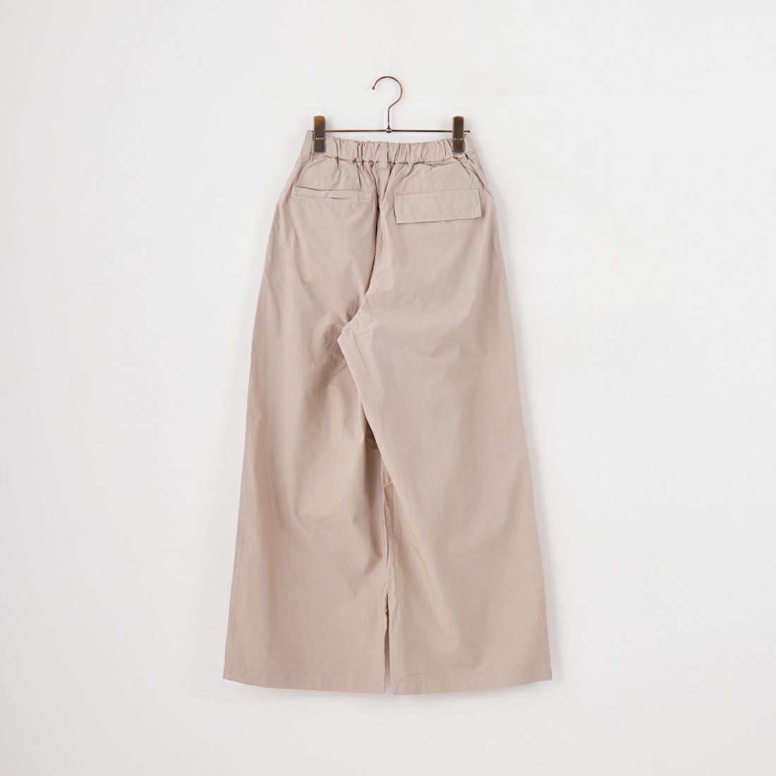 STILL BY HAND [スティルバイハンド] コットンワイドパンツ [PT01252WM] TAUPE