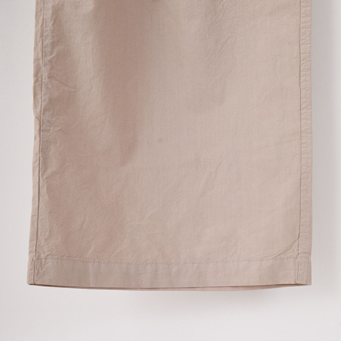 STILL BY HAND [スティルバイハンド] コットンワイドパンツ [PT01252WM] TAUPE