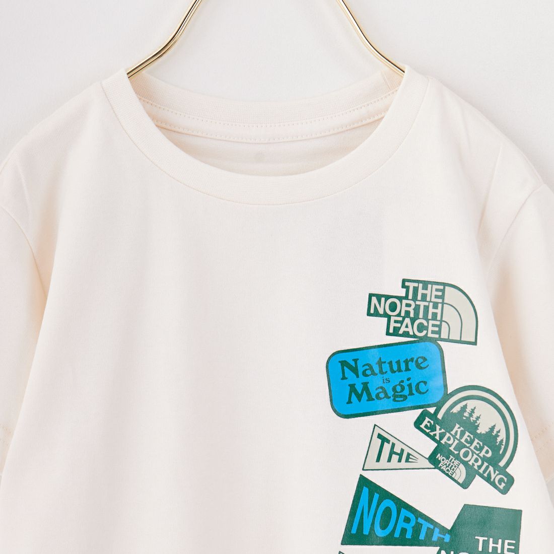 THE NORTH FACE [ザ ノースフェイス] トドラー ショートスリーブルミナスグラフィックTシャツ [NTT32561] WD