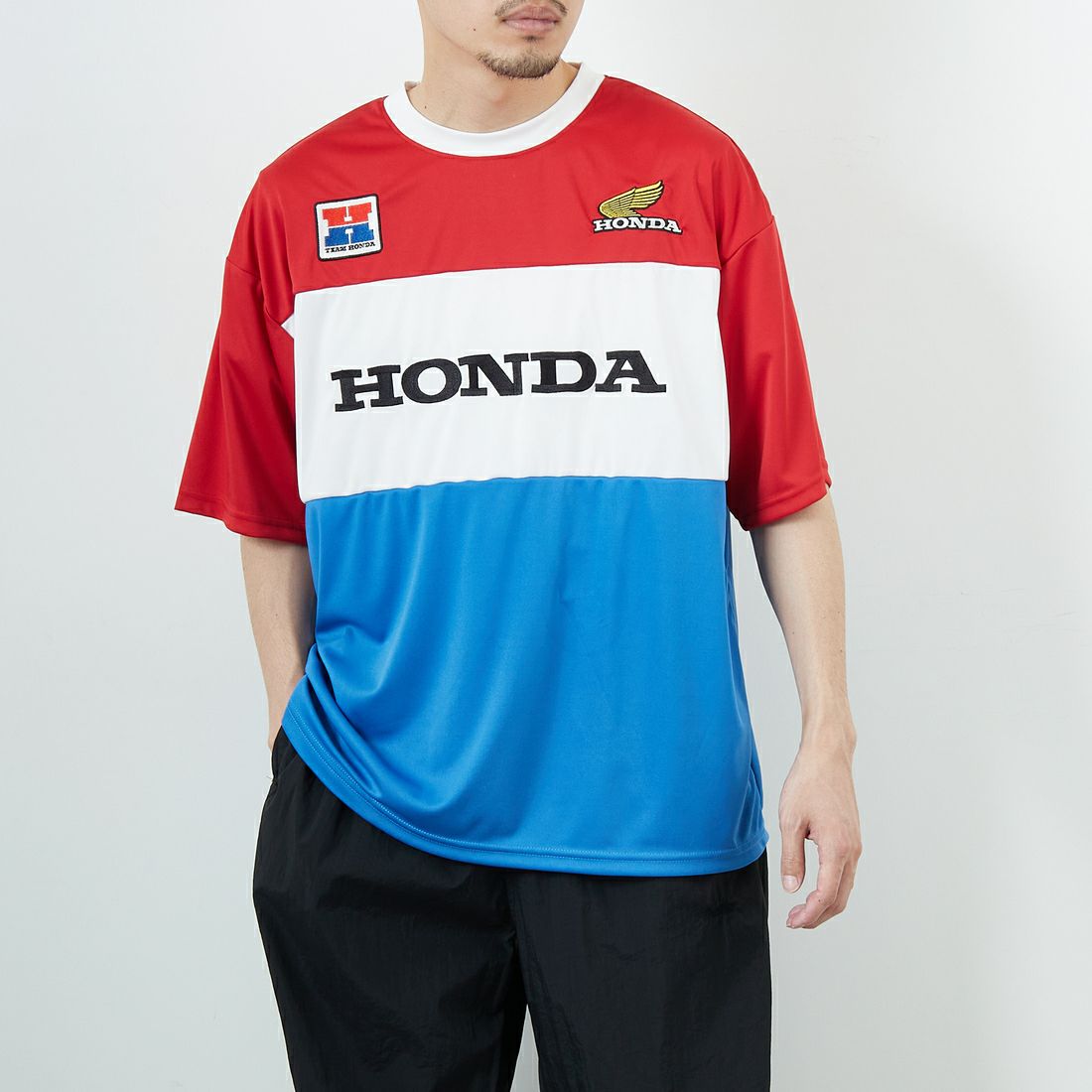 HONDA × JEANSFACTORY [ホンダ × ジーンズファクトリー] レーシングTシャツ [JFC-252-052]