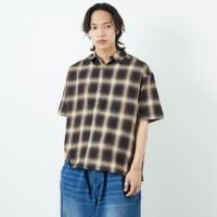 500 BROWN&&モデル身長：179cm 着用サイズ：1&&